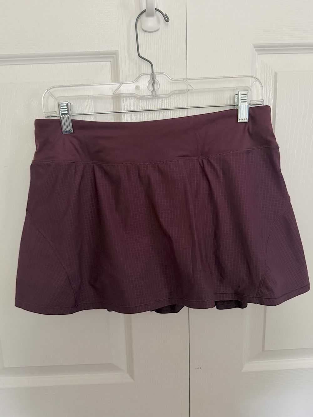 5 for $25! CRZ YOGA Plum Circle Skater Skort